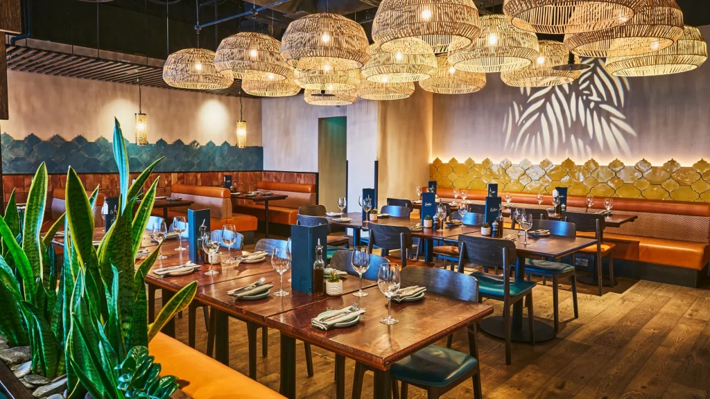 Gallio Mediterranean Restaurant Canary Wharf About - Wide