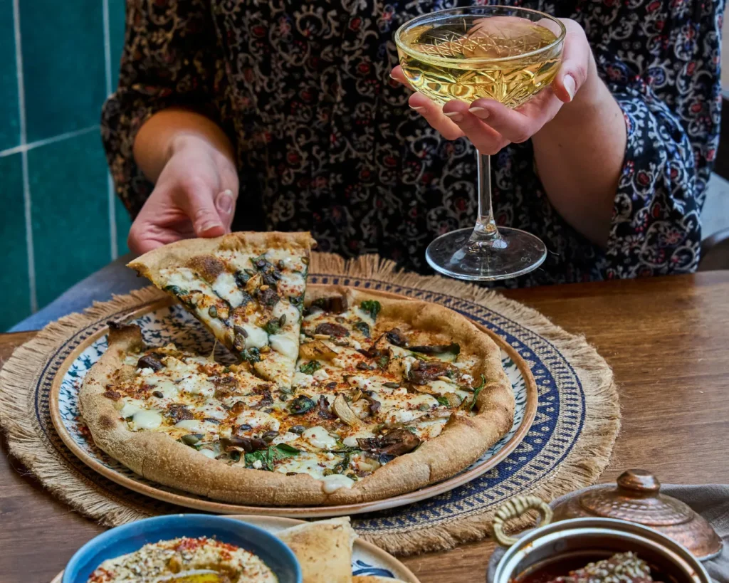 Bottomless Friday Evening Brunch with Bottomless Pizza & Bottomless Prosecco Gallio Mediterranean Canary Wharf London