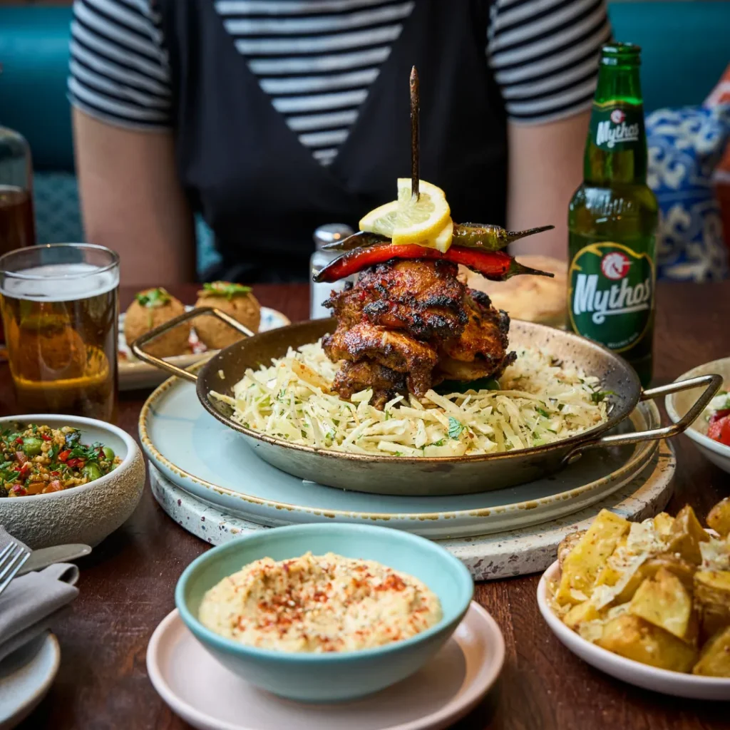 Chicken Shawarma Platter at Gallio Mediterranean