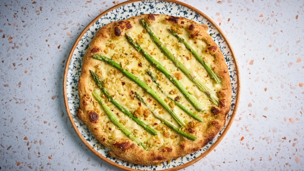 Asparagus Pizza