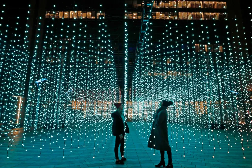 Canary Wharf Lights Festival